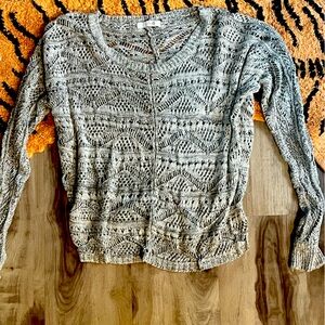 Lush crochet sweater Small
